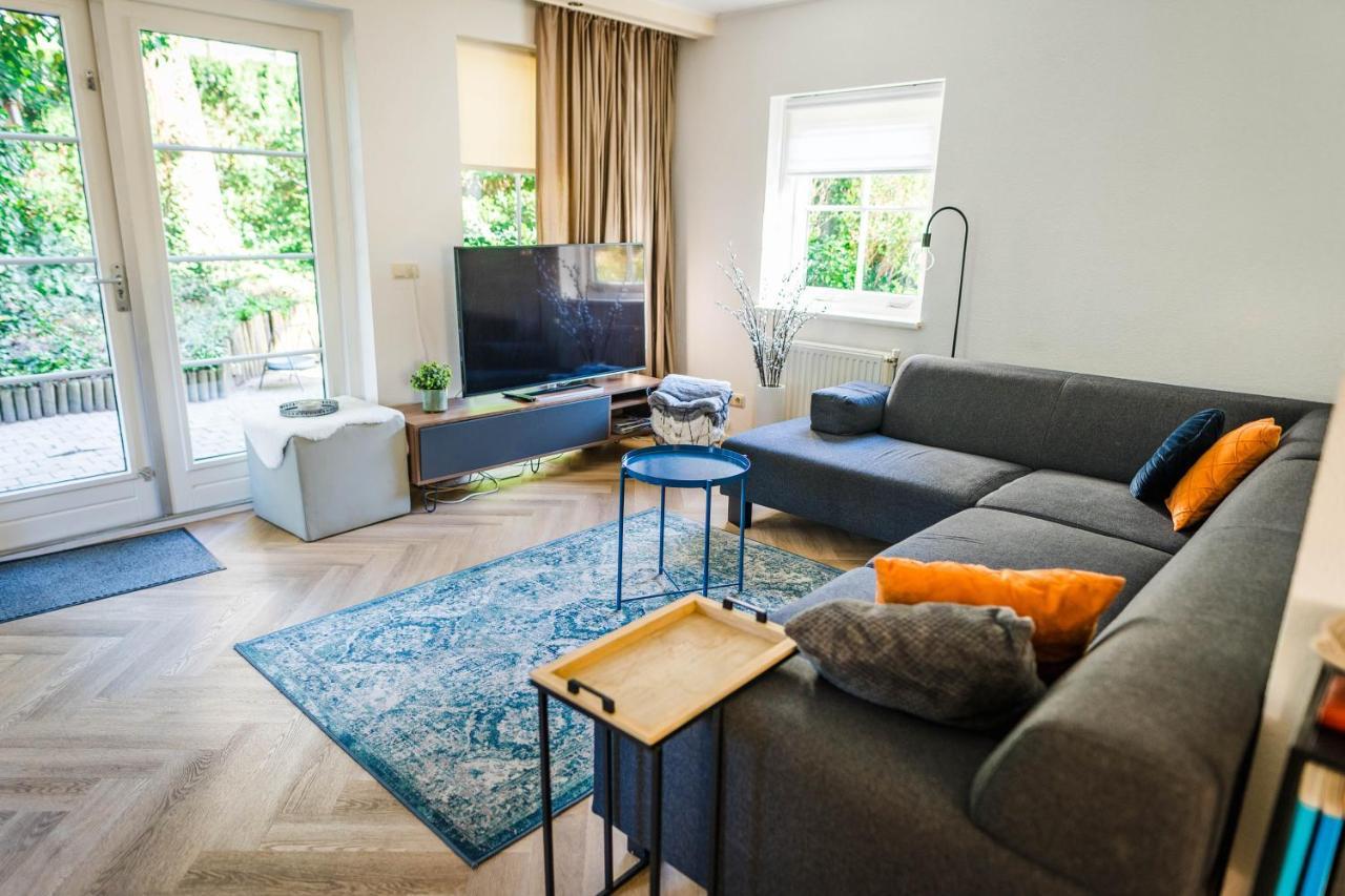 Luxe Vakantiehuis In Het Bos Met Jacuzzi En Sauna Lunteren Bagian luar foto